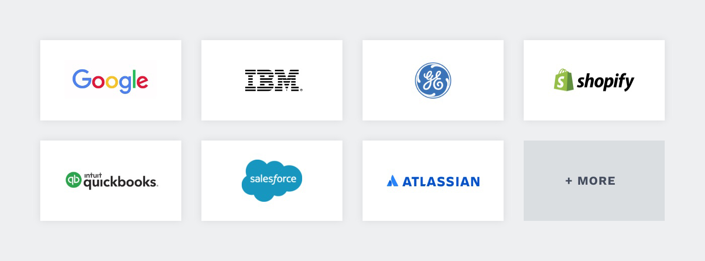 Logos of Some Companies with Public Design Systems