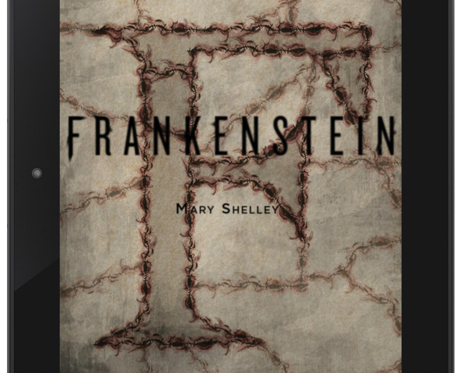 Frankenstein eBook Cover Detail