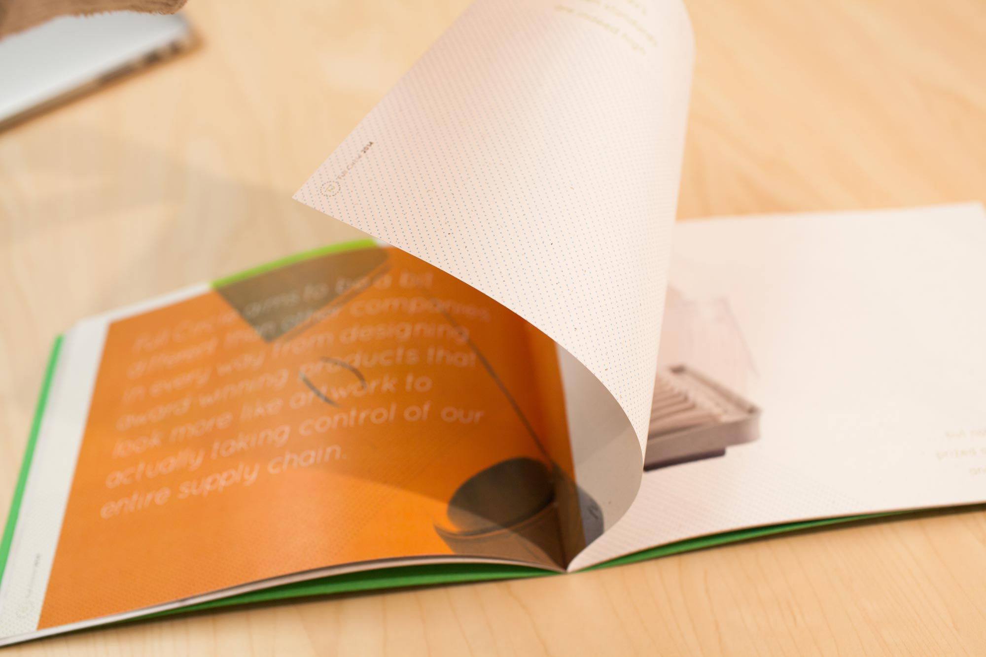 Sustainability Report Design Details