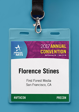 Prconference Plus Name Badge