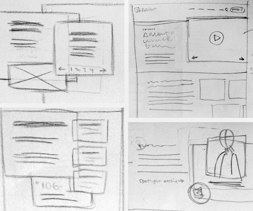 Layout Sketches
