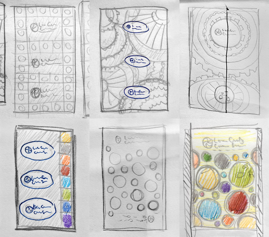 Bike Locker Buff Sketches