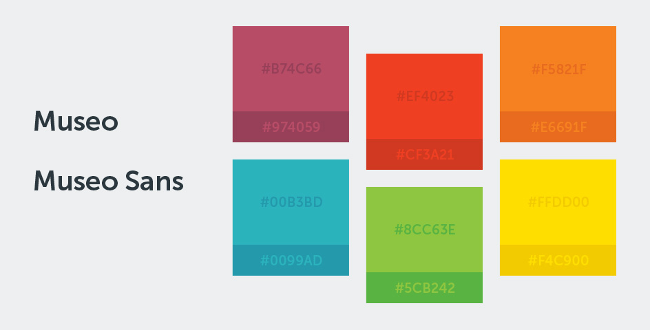 CEP Typography and Colors